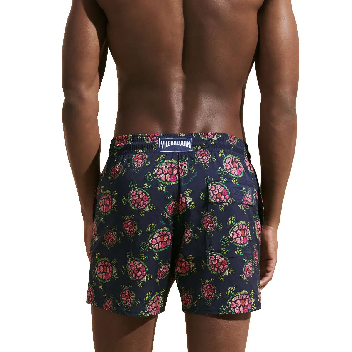 ‘Provencal Turtles’ Moorise Stretch Swim Shorts SWIMWEAR Vilebrequin