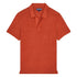 Vilebrequin - Tomette Red Linen Pyramid Polo Shirt S/S POLOS Vilebrequin