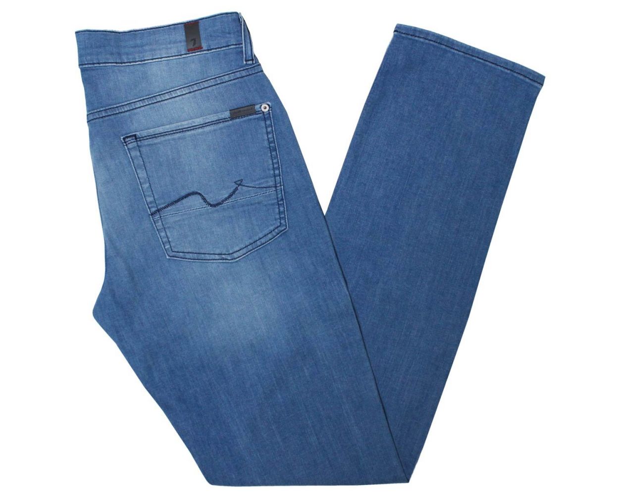 7 For All Mankind Light Blue Weightless Slimmy Denim Jeans