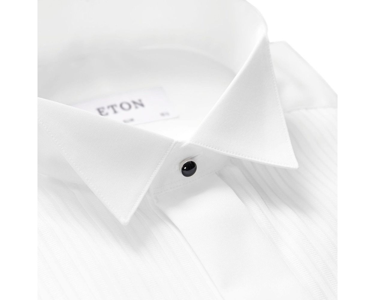 MEN'S SLIM FIT VICTORIAN WING COLLAR WHITE SHIRTS DOUBLE CUFF 