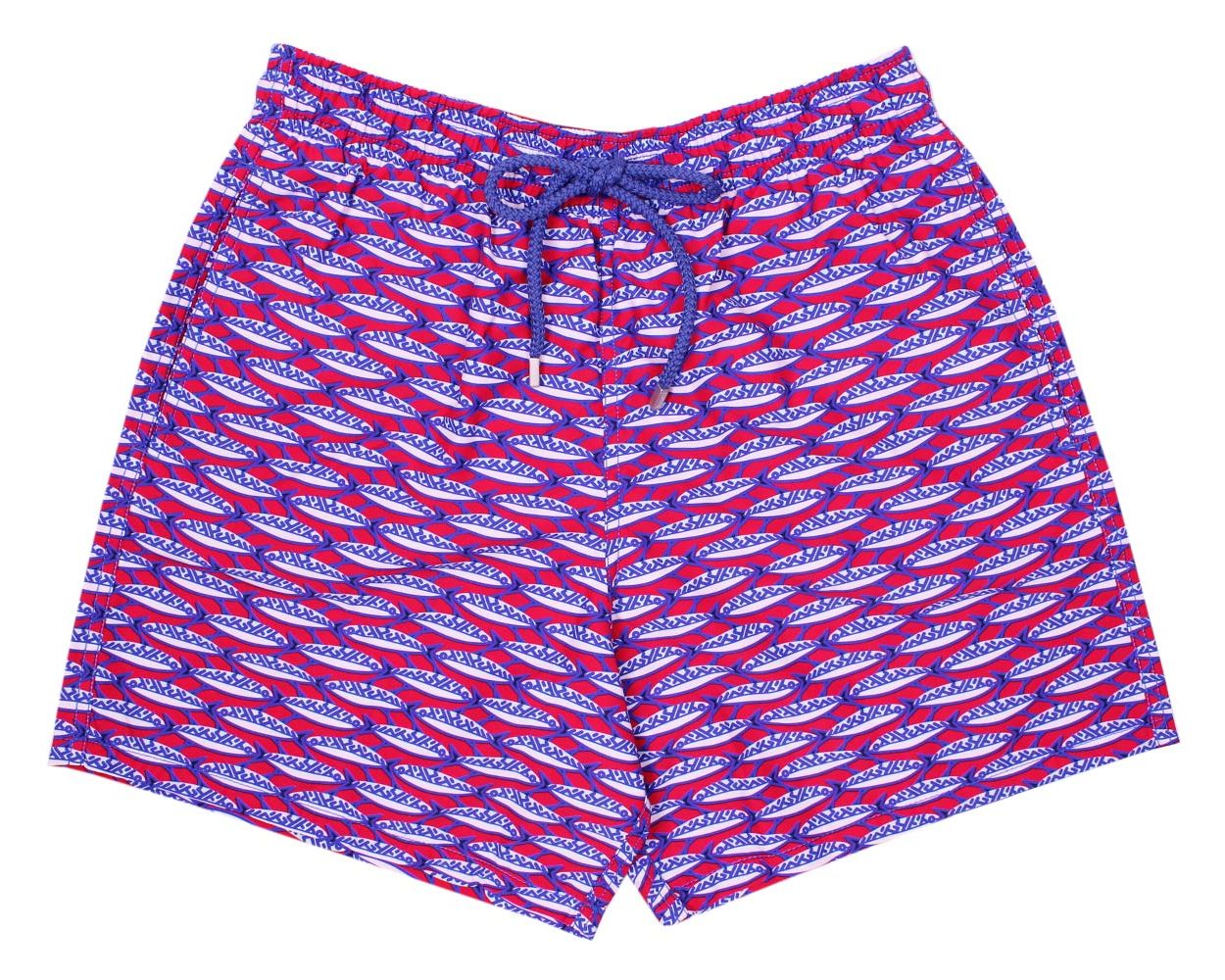 Vilebrequin Aquatic Print 'Marbella' Moorea Fit Swim Shorts