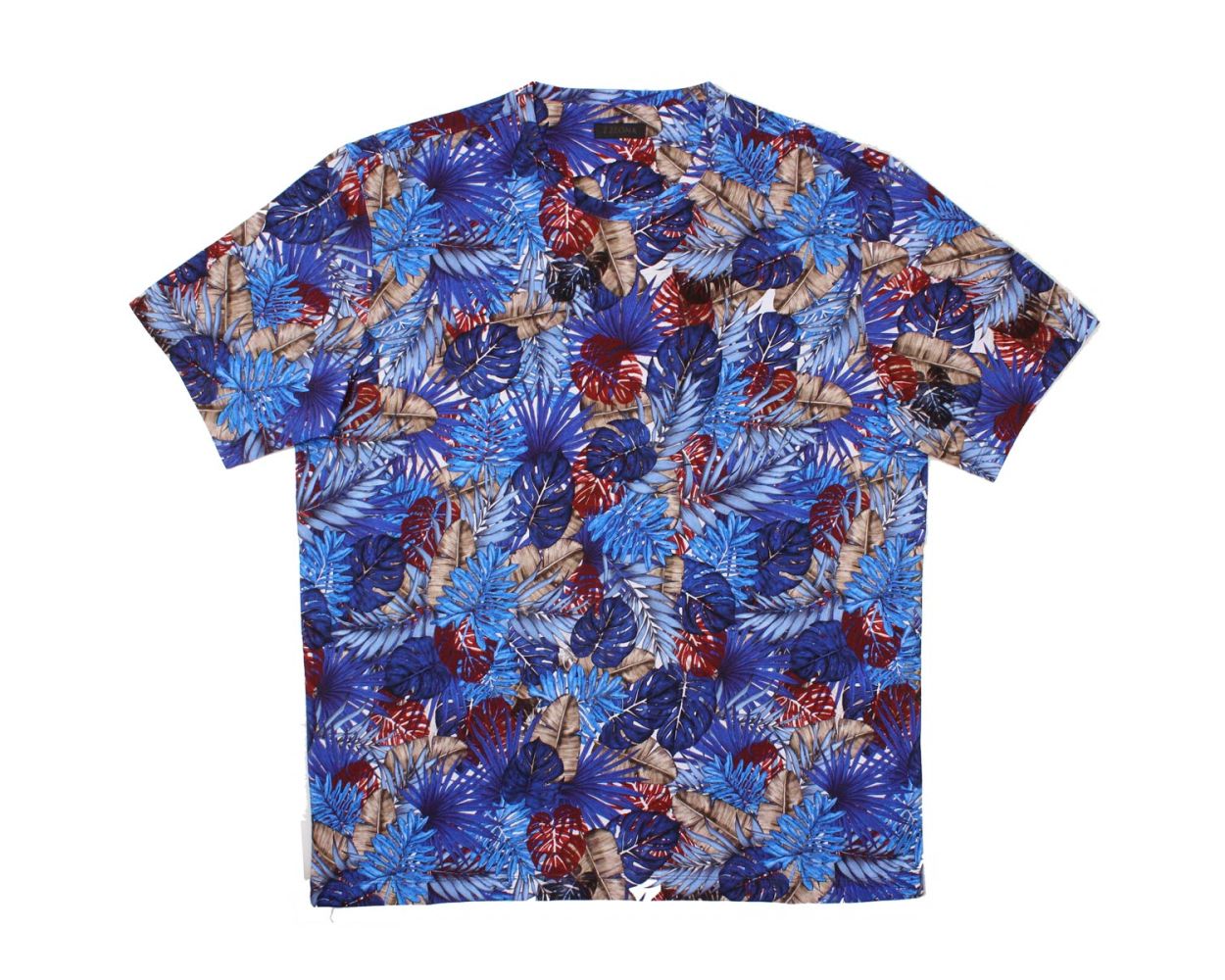 Floral Leaf Print Shirt & Short Set