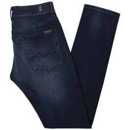 sneen Forbindelse uddøde 7 For All Mankind Faded Dark Blue Ronnie Luxe Performance Jeans