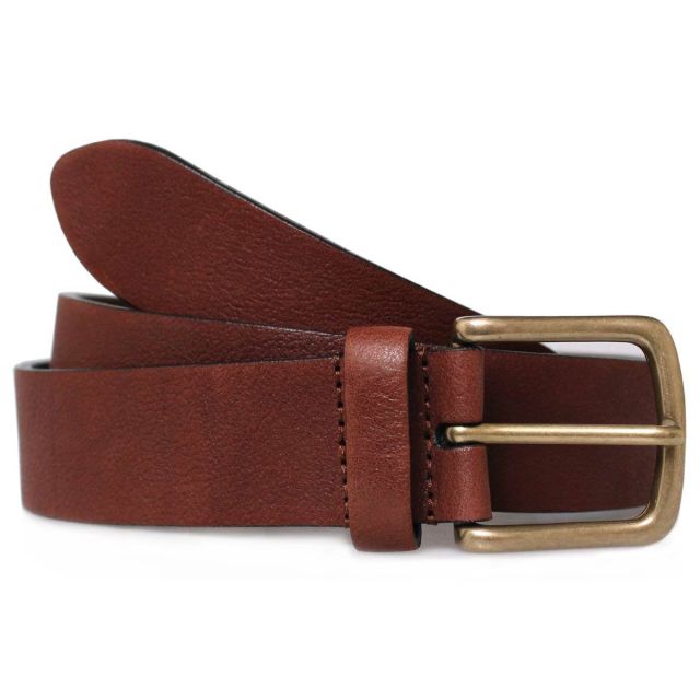 Accessories Belts Leather Belts La Martina Leather Belt brown casual look 