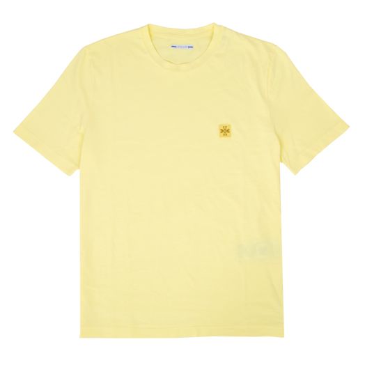 Jacob Cohën, Light Yellow 100% Cotton Regular Fit T-Shirt 