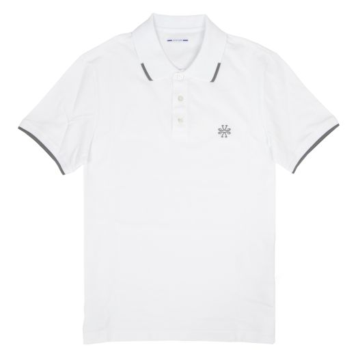 Jacob Cohën, White Cotton Polo Shirt 