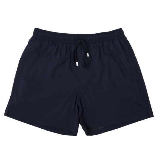 Fedeli, Navy 100% Recycled Polyester 'Madeira' Swim Shorts