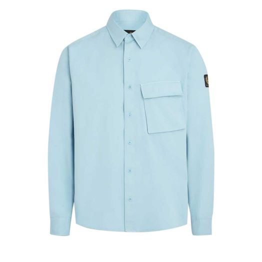 
Scale Skyline Blue Long Sleeve Shirt