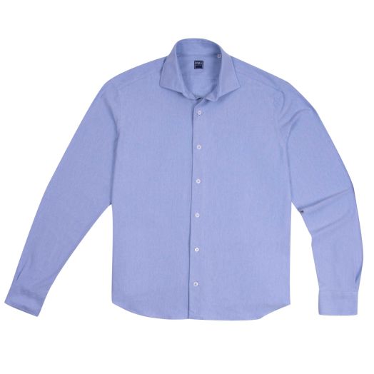 Blue Tecno Jersey Long Sleeve Shirt