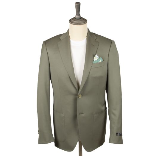 Sage Loro Piana 100% Super 130s Wool Suit 