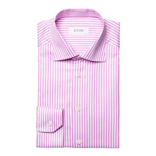Pink Bengal Stripe Contemporary Fit Shirt