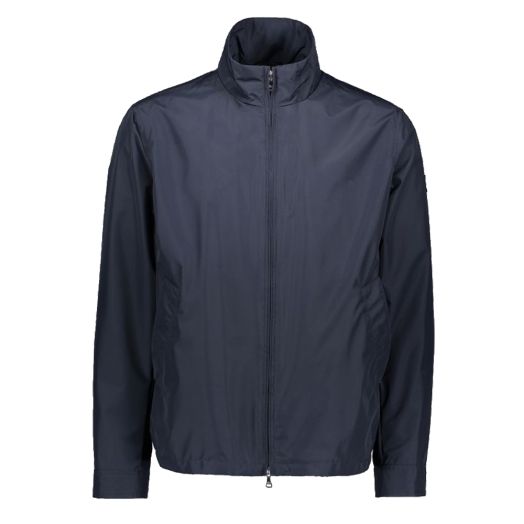 Navy-Blue Technical Fabric Jacket