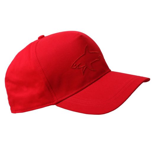 Red Shark Embroidered Baseball Cap