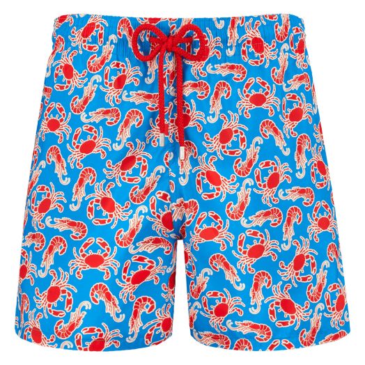 Vilebrequin Blue ‘Crabs & Shrimps’ Mahina Swim Shorts