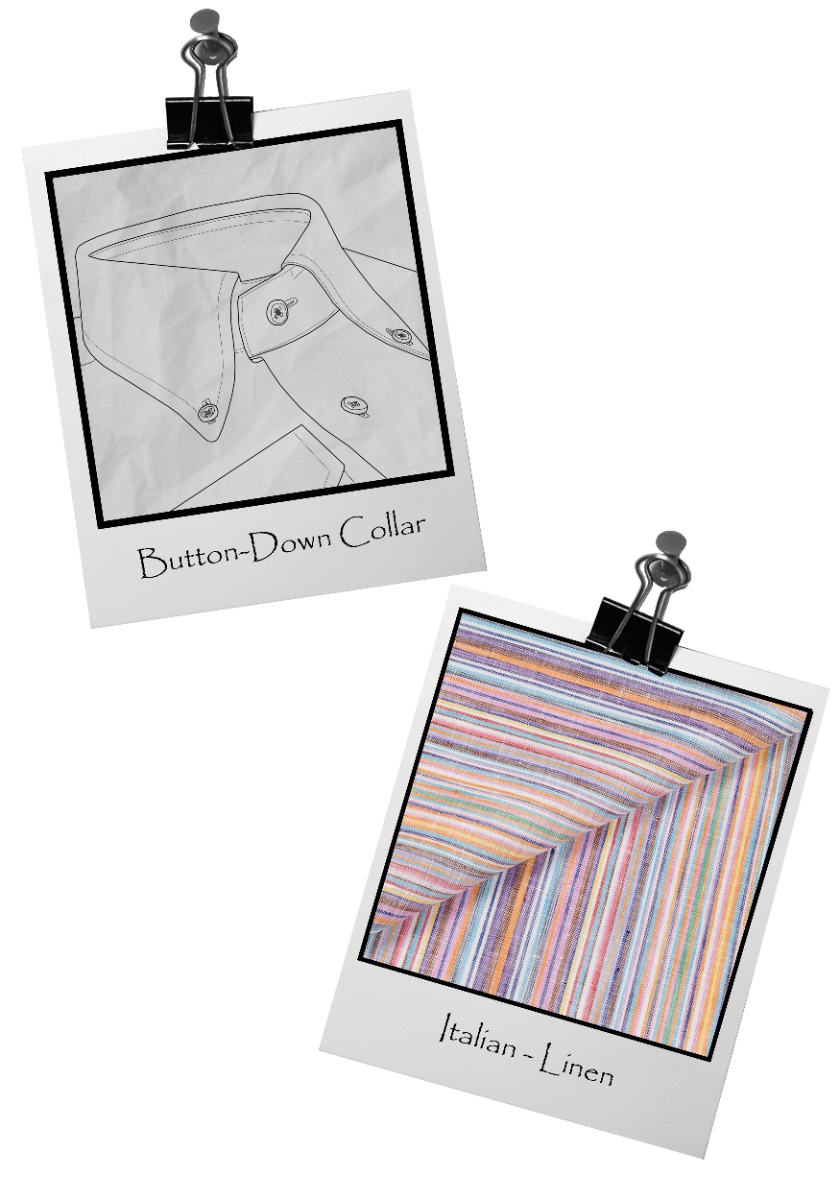 robert_old_Multicolour_Print_Stripe_Linen_Short_Sleeve_Shirt_card